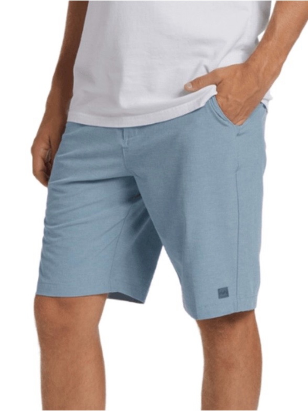 Billabong Crossfire Submersible Light Blue Pull-On Casual Shorts Men’s Size 42